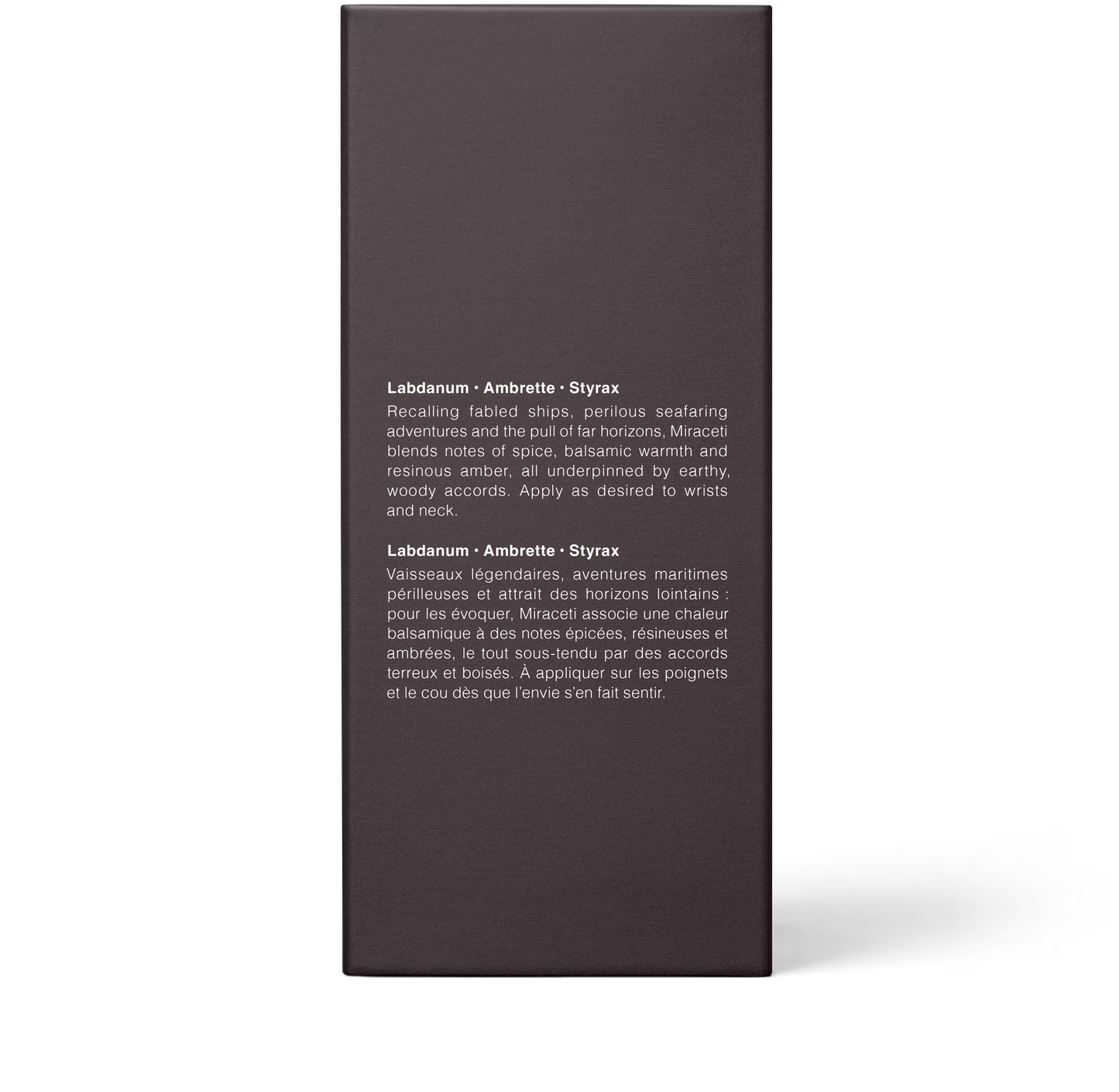 Miraceti Eau de Parfum 50mL