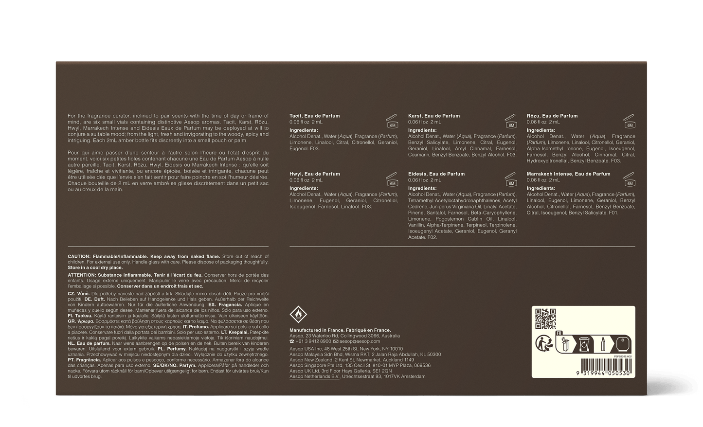 Fragrance Anthology Volume I